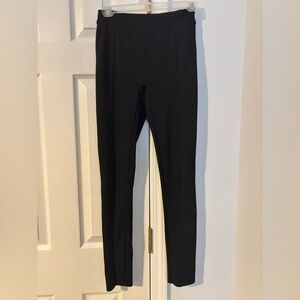 Spanx Assets Black Ponte Legging Pants Size Small